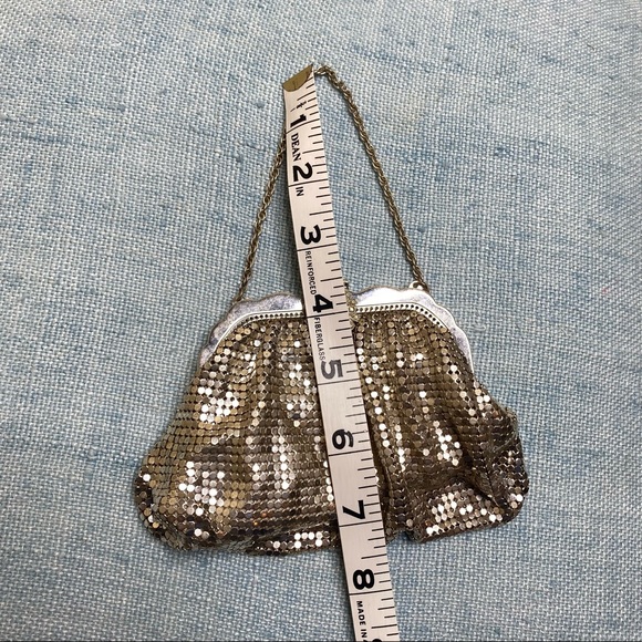VTG Mesh Whiting & Davis USA Mini Clutch - Picture 12 of 14